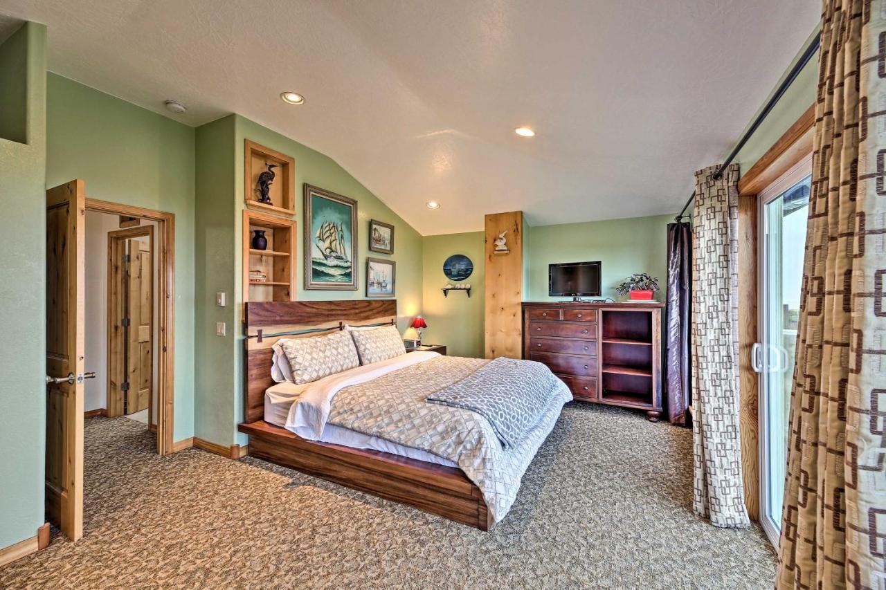 Sanderling Sea Cottages, Unit 9 With Ocean Views! Waldport Exterior photo