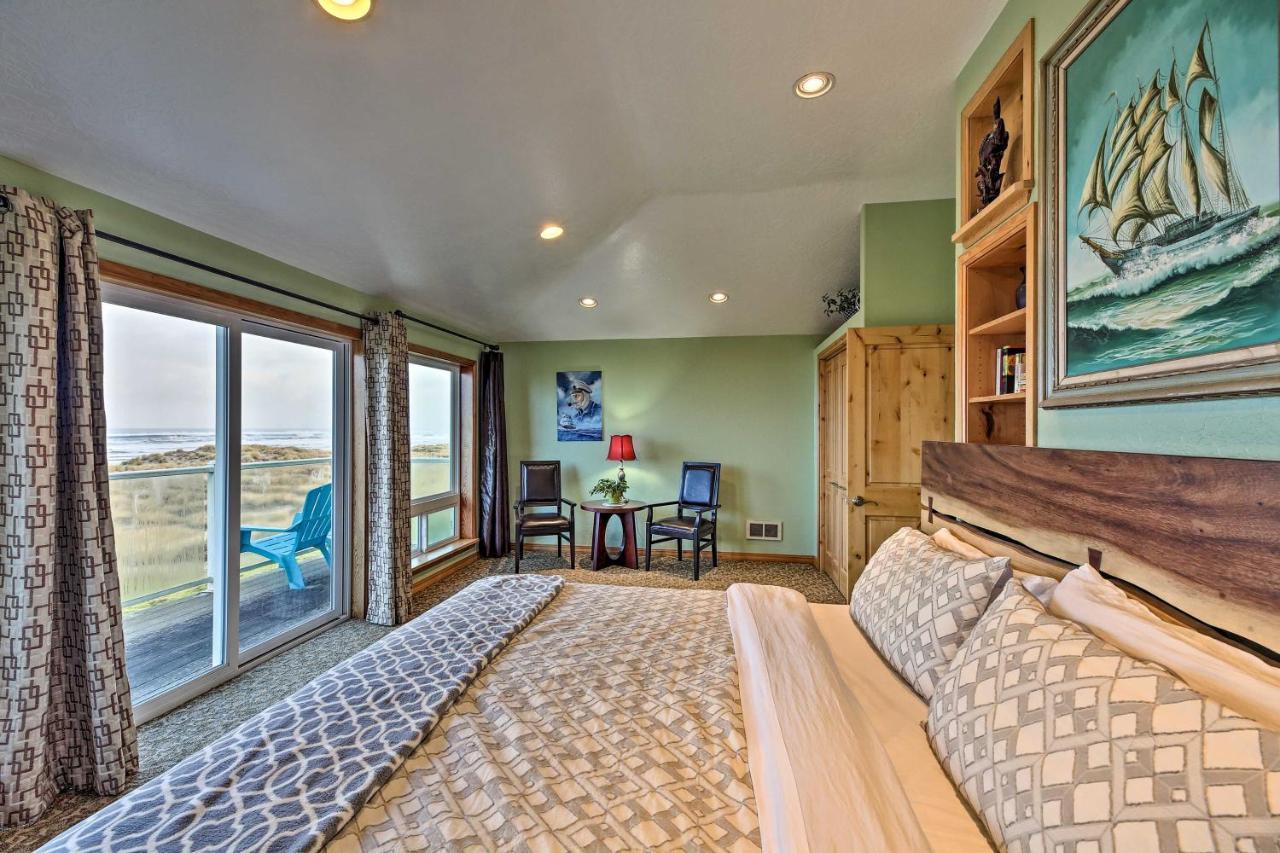 Sanderling Sea Cottages, Unit 9 With Ocean Views! Waldport Exterior photo